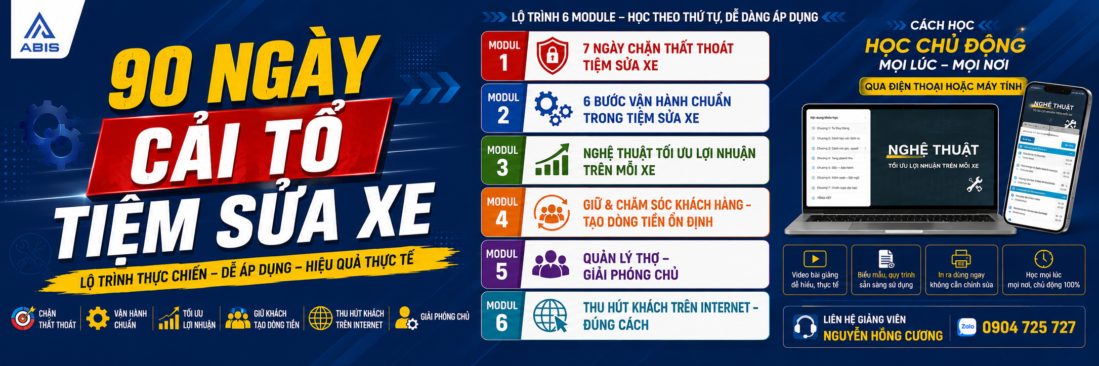 90 Ngày Cải Tổ Tiệm Sửa Xe