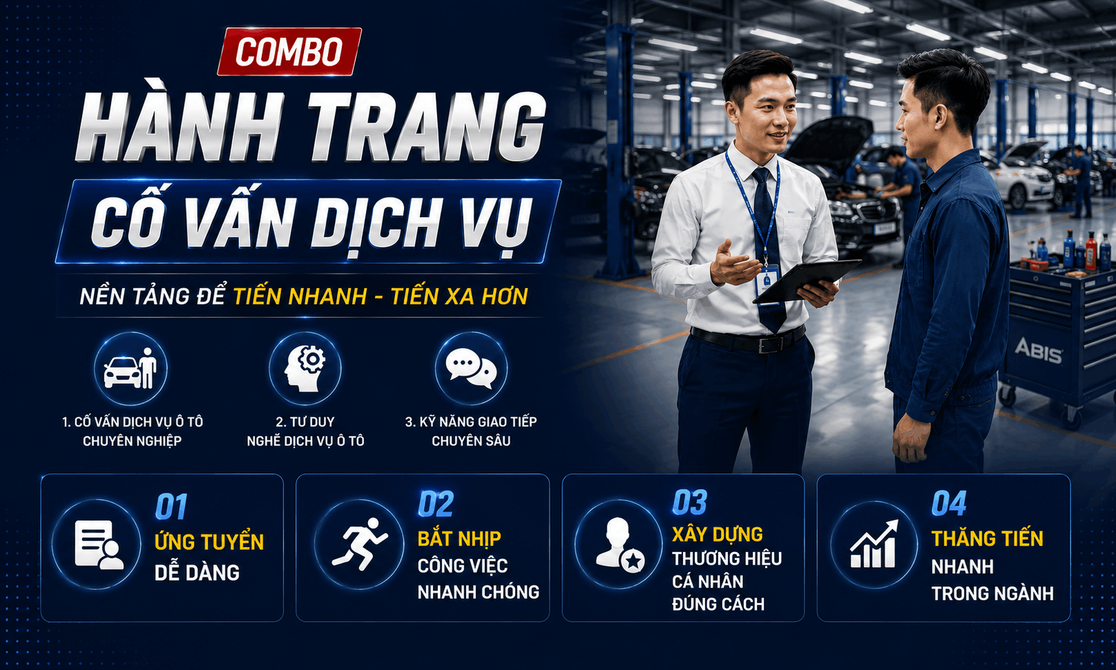 Hành Trang Cố Vấn Dịch Vụ Ô tô