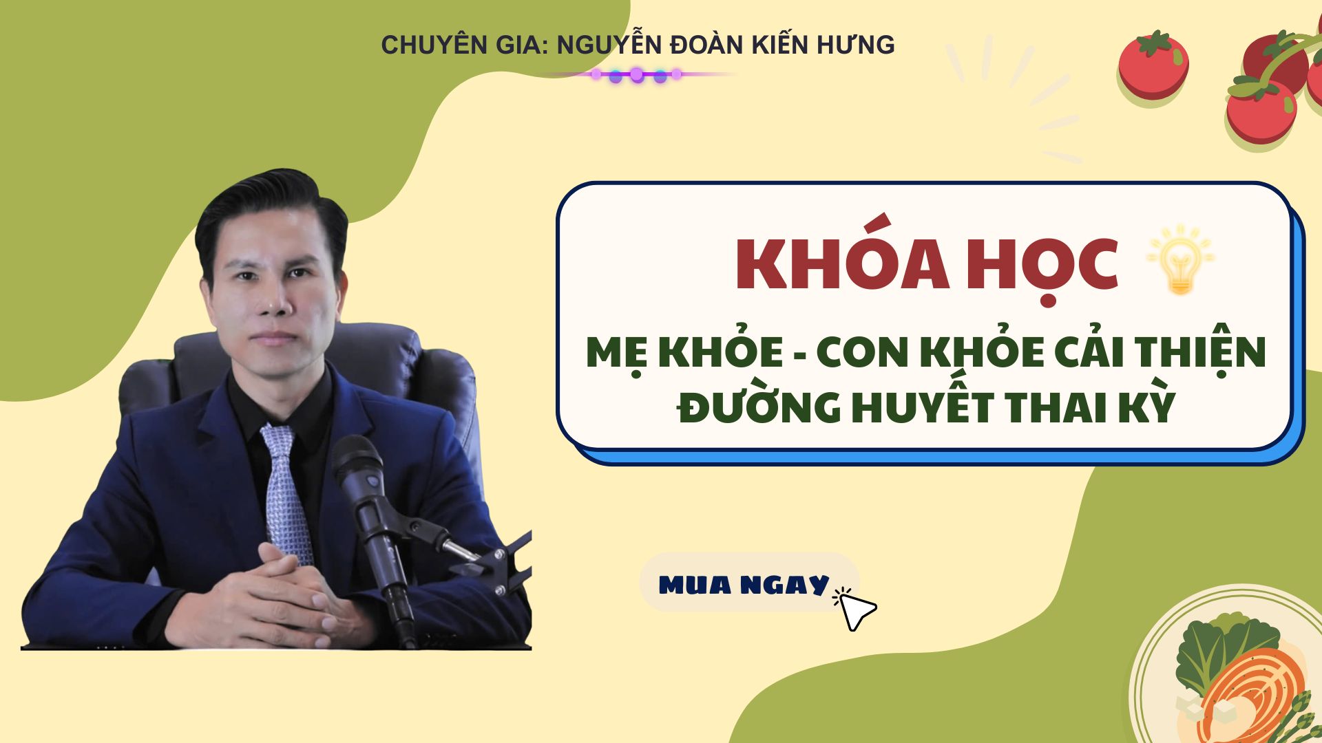 Mẹ Khỏe - Con Khỏe Cải Thiện Đường Huyết Trong Thai Kỳ