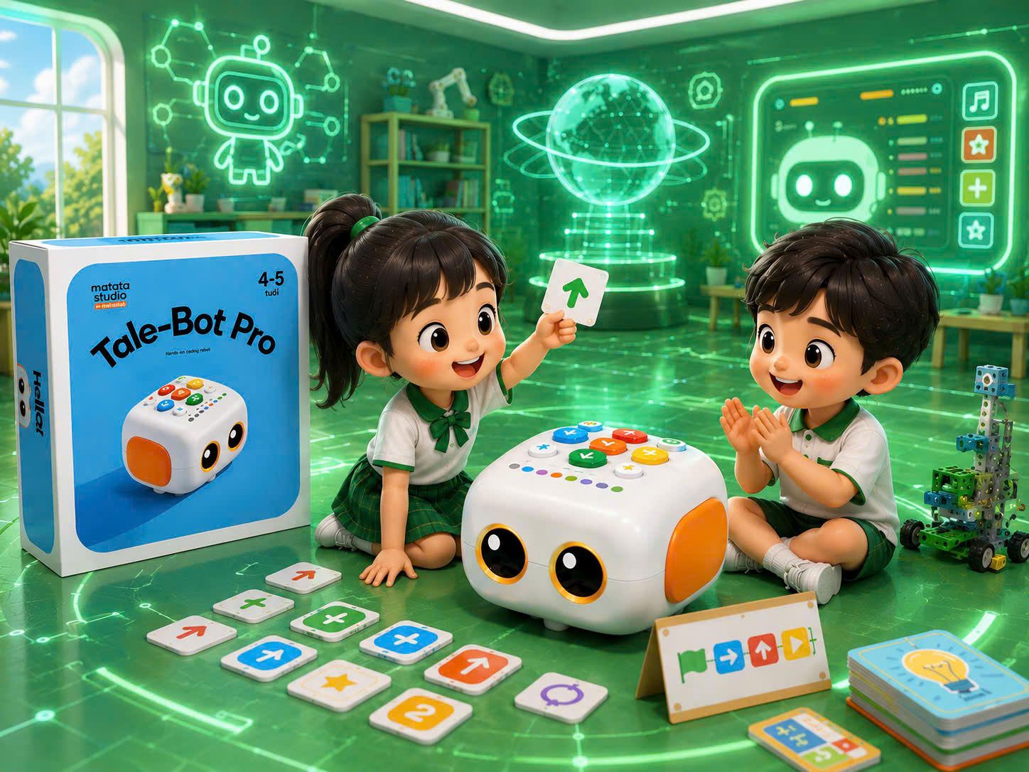 Robot Tale-Bot: Lập trình và chinh phục cùng Robot Tale-Bot (5-6 tuổi)