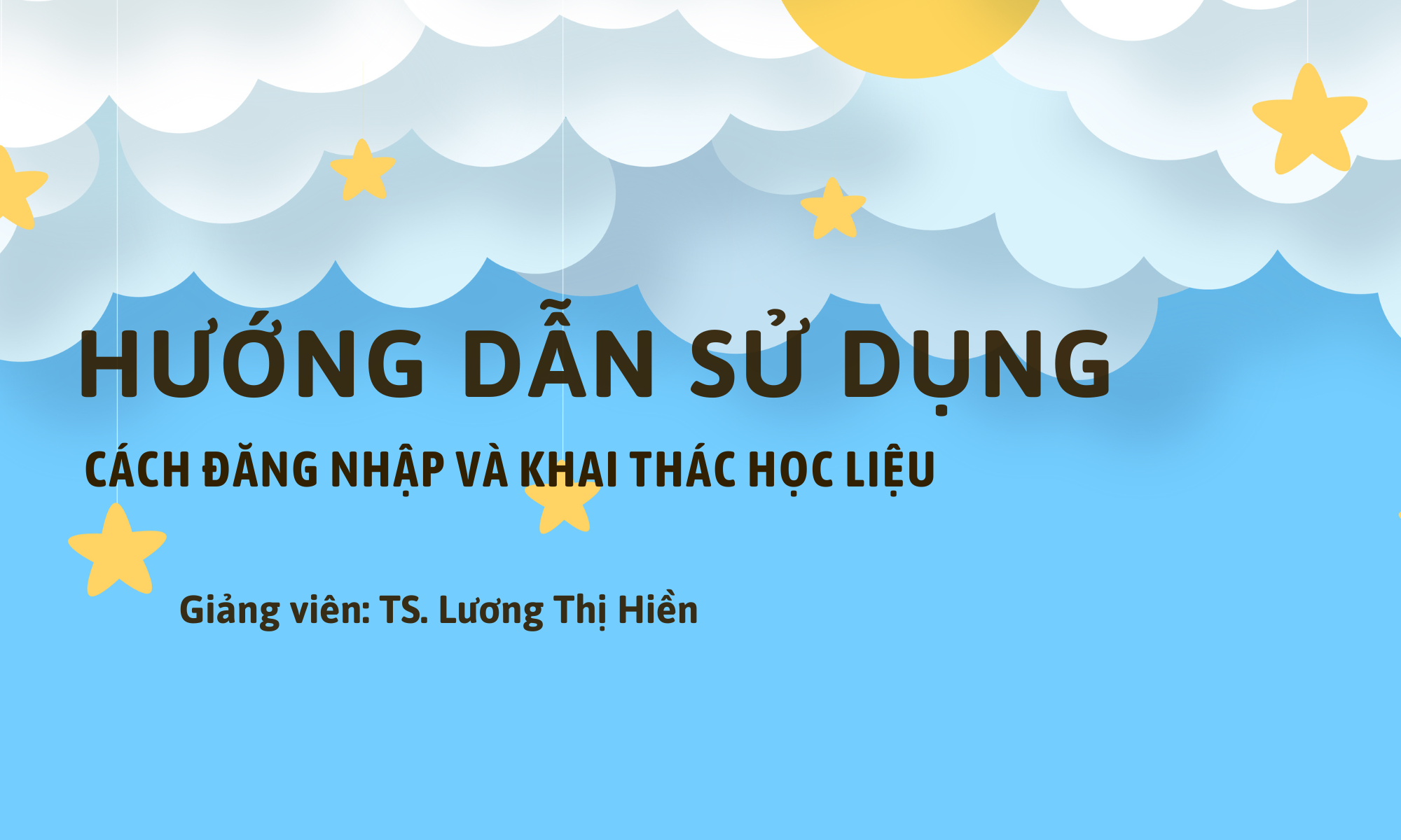 HƯỚNG DẪN SỬ DỤNG EDUBIT