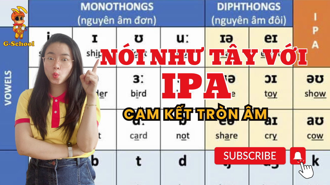 NÓI NHƯ TÂY VỚI IPA