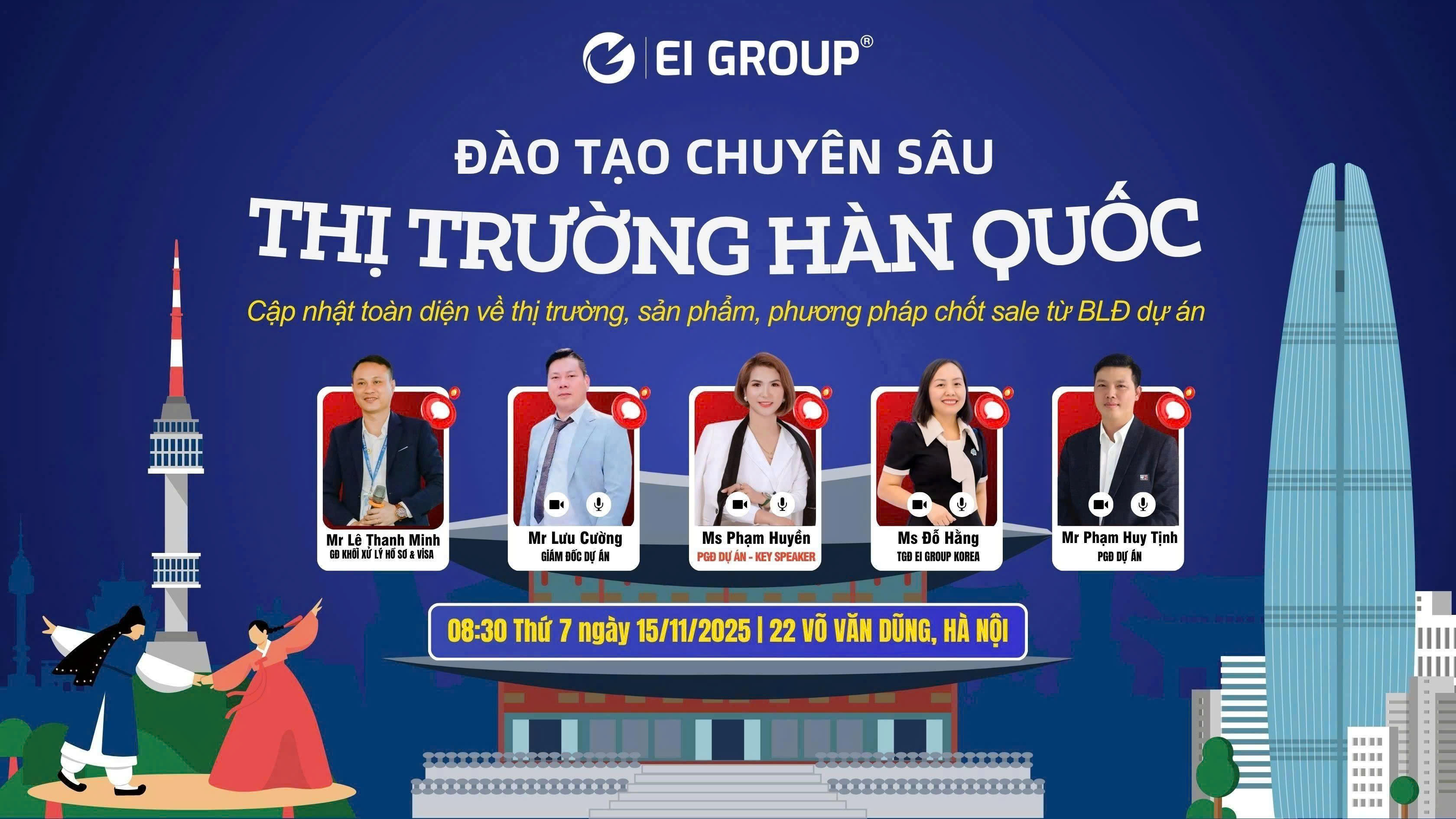 ĐÀO TẠO CHUYÊN SÂU THỊ TRƯỜNG HÀN QUỐC