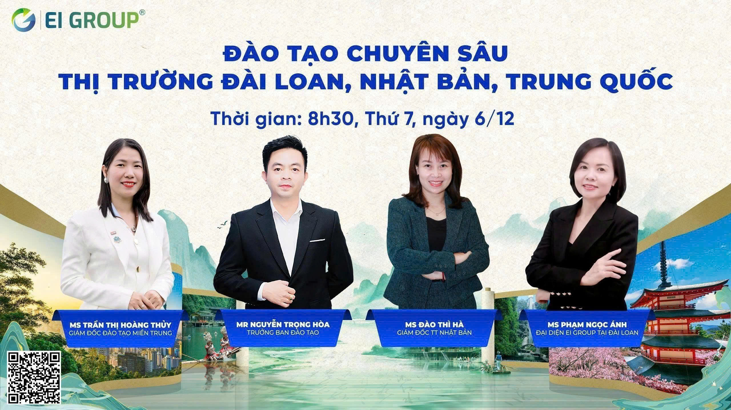 ĐÀO TẠO TOÀN DIỆN THỊ TRƯỜNG NHẬT BẢN, ĐÀI LOAN, TRUNG QUỐC