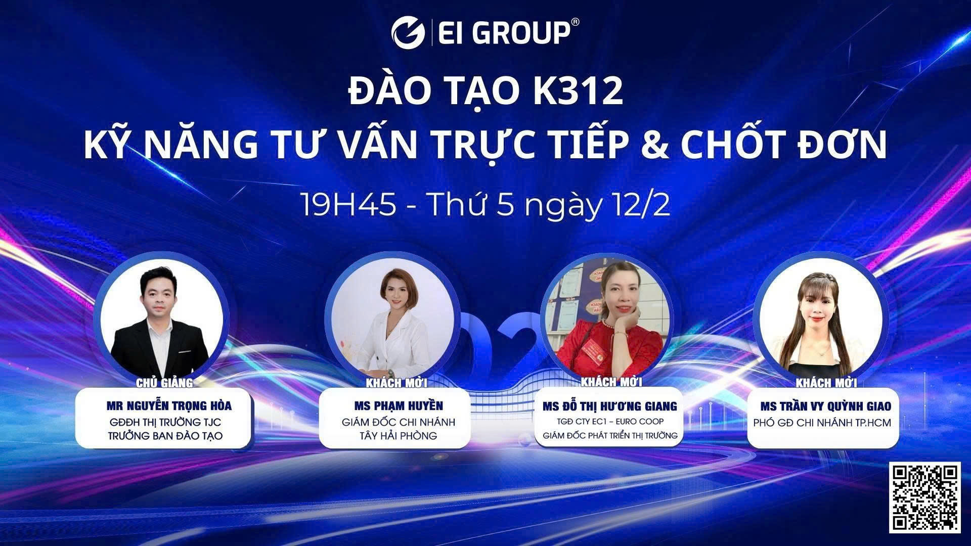 ĐÀO TẠO K312 - KỸ NĂNG TƯ VẤN TRỰC TIẾP VÀ CHỐT ĐƠN