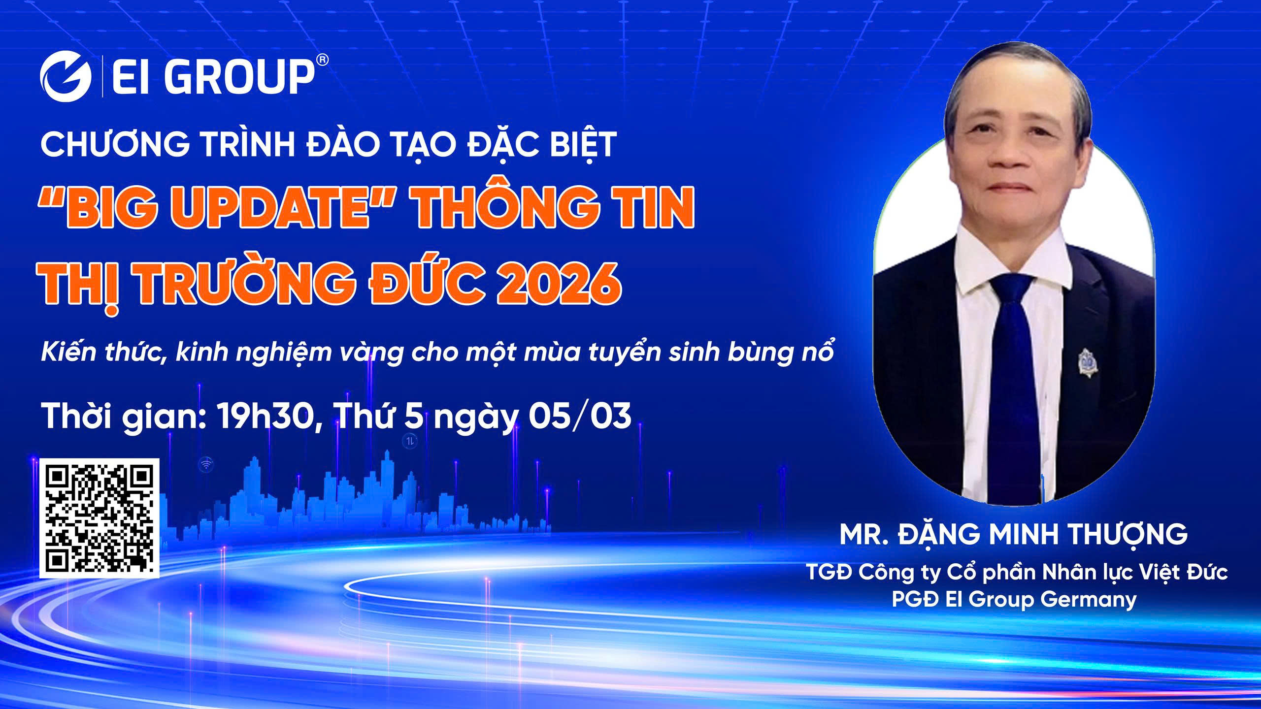 EI GROUP/ĐÀO TẠO K314 - BIGUPDATE VỀ THỊ TRƯỜNG ĐỨC NĂM 2026