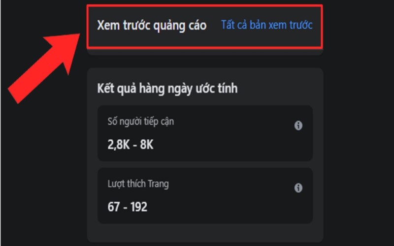 Bạn cần xem trước quảng cáo để có thể chỉnh sửa nếu có sai sót