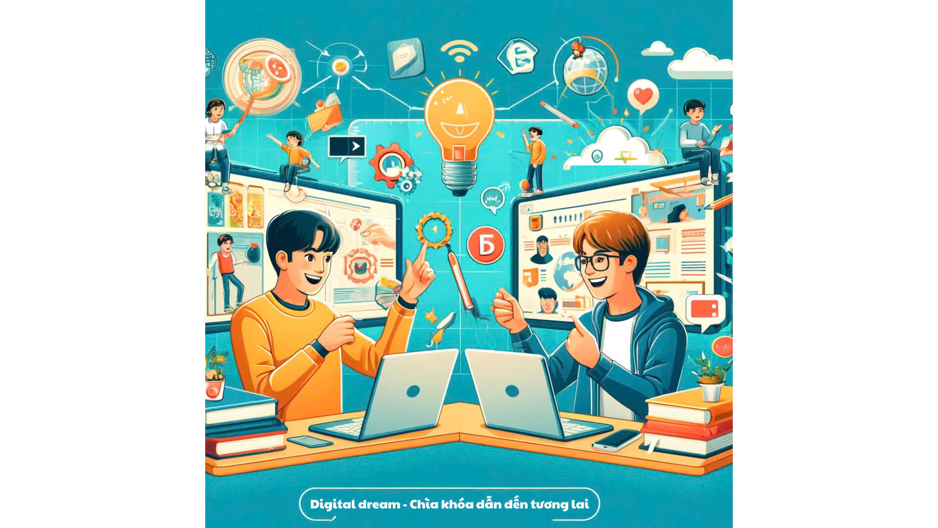 Dây thẻ và Sticker năng lực số!!!