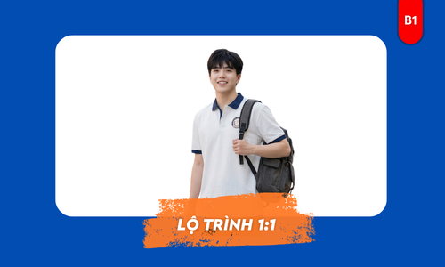 LỘ TRÌNH 1-1 B1 