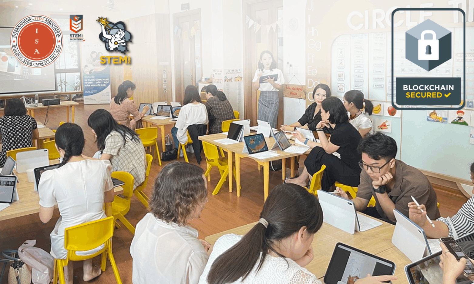 Khoá đào tạo Nhà giáo dục STEM MẦM NON cấp chứng nhận ISA-STEM.org