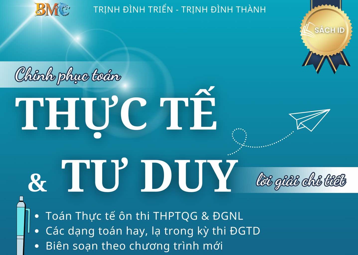 TOÁN THỰC TẾ VÀ ĐÁNH GIÁ TƯ DUY  (SÁCH ID)