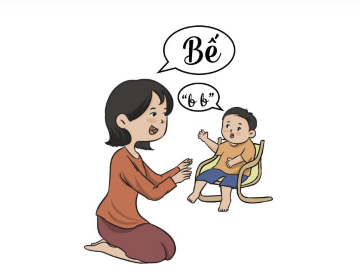 Các giai đoạn phát triển phát âm trước khi trẻ biết nói