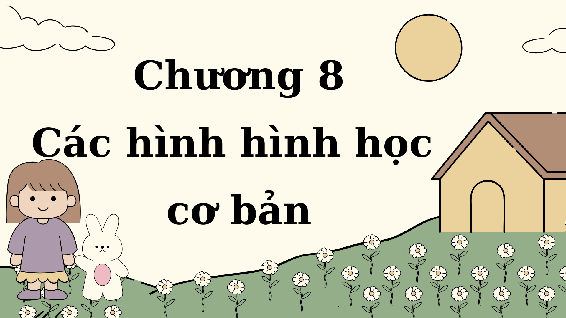 Chương 8: Hình học phẳng (Toán 6 sách chân trời)
