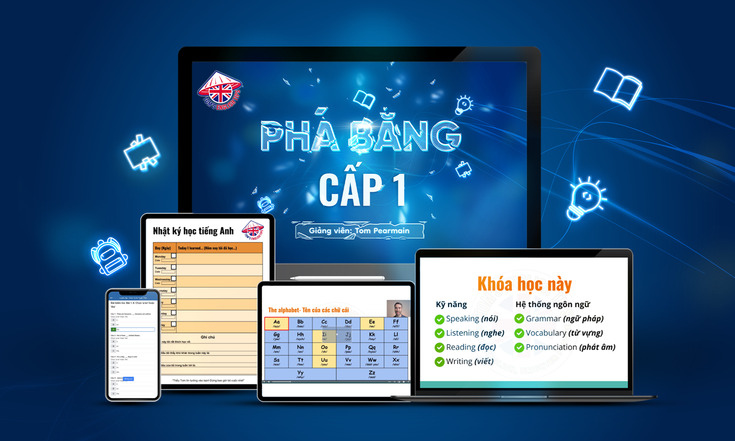 Phá Băng Cấp 1: Giáo Tiếp Tiếng Anh Cơ Bản Hàng Ngày