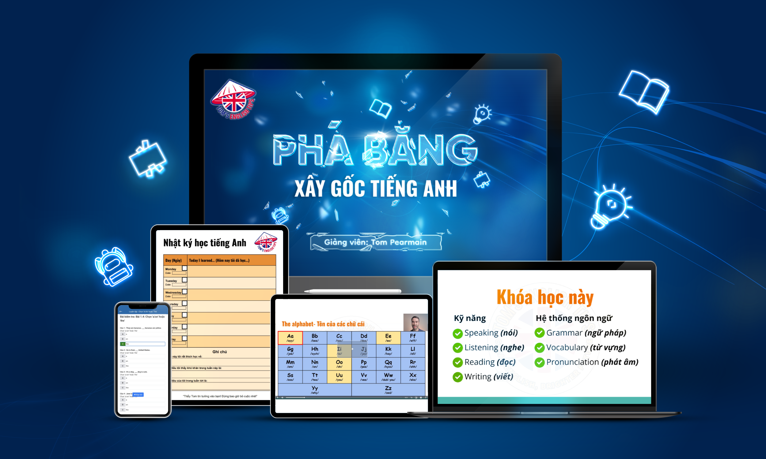 'PHÁ BĂNG' Xây Gốc Tiếng Anh