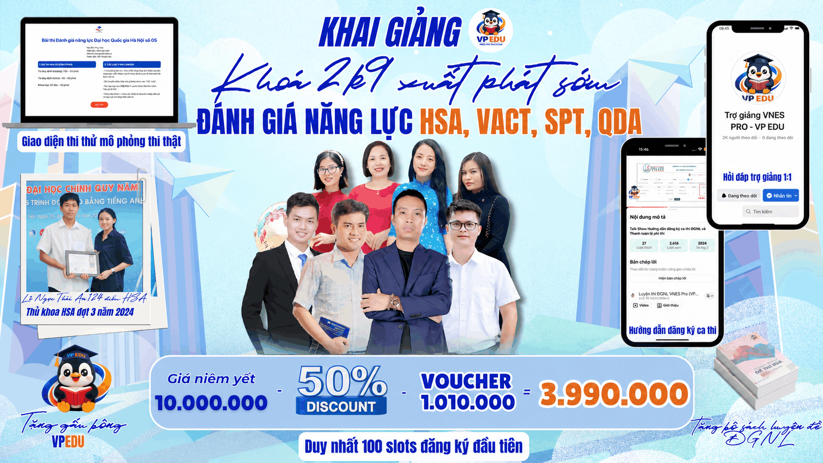 2k9 Lớp ĐGNL VACT VPEDU 01 (Giải quyết vấn đề)