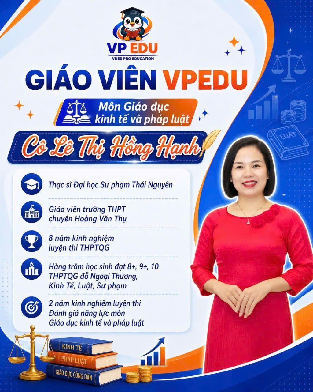 Cô Lê Thị Hồng Hạnh