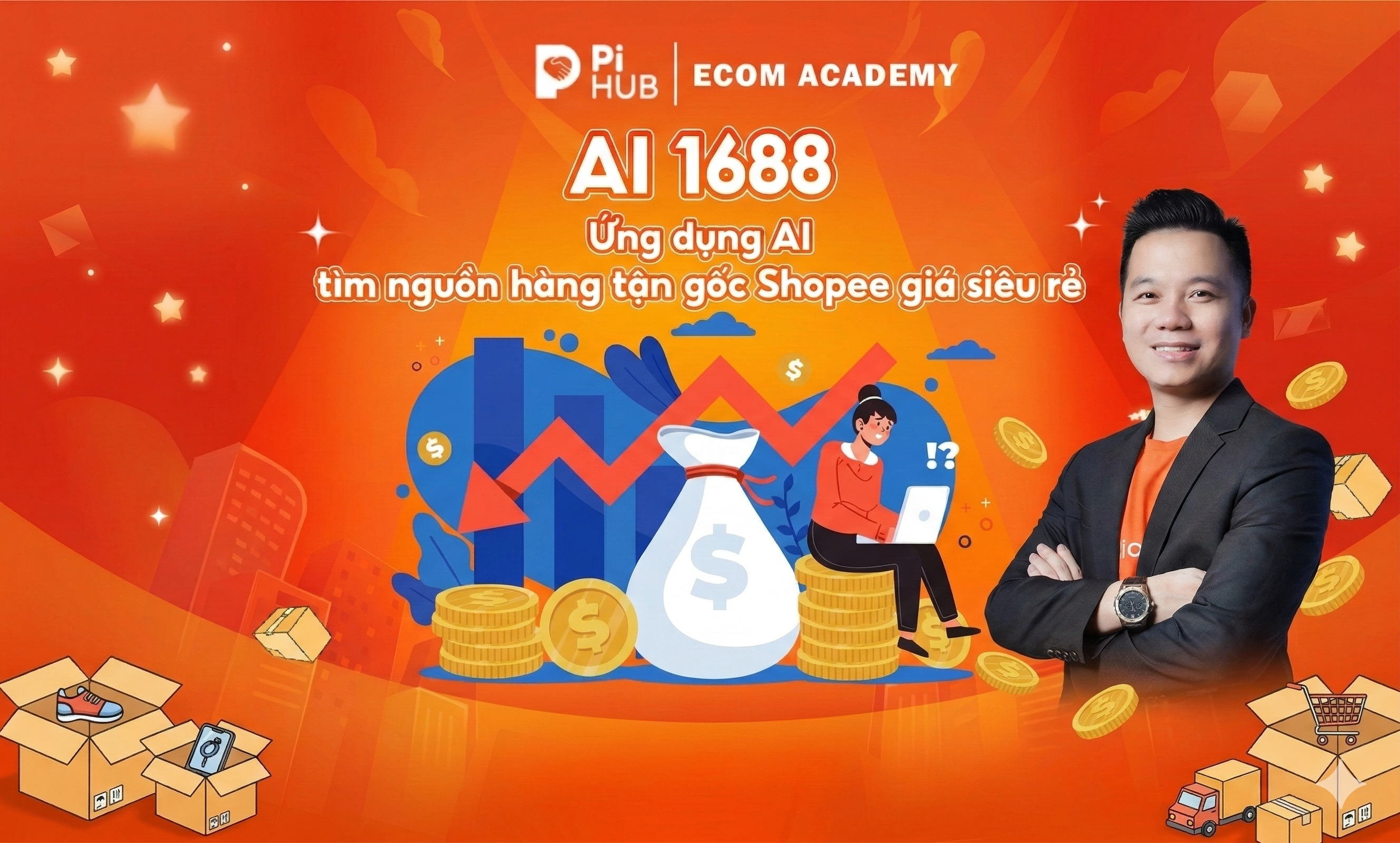 [AI 1688 x VĂN CHÍNH]: Ứng Dụng AI để tìm sản phẩm TREND & Nguồn hàng tận gốc, giá siêu rẻ từ TQ