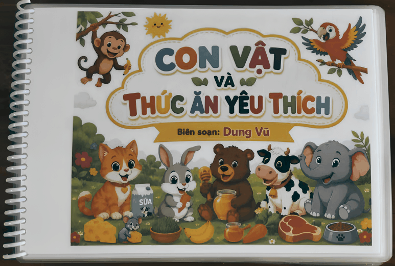 SÁCH - CON VẬT VÀ THỨC ĂN YÊU THÍCH