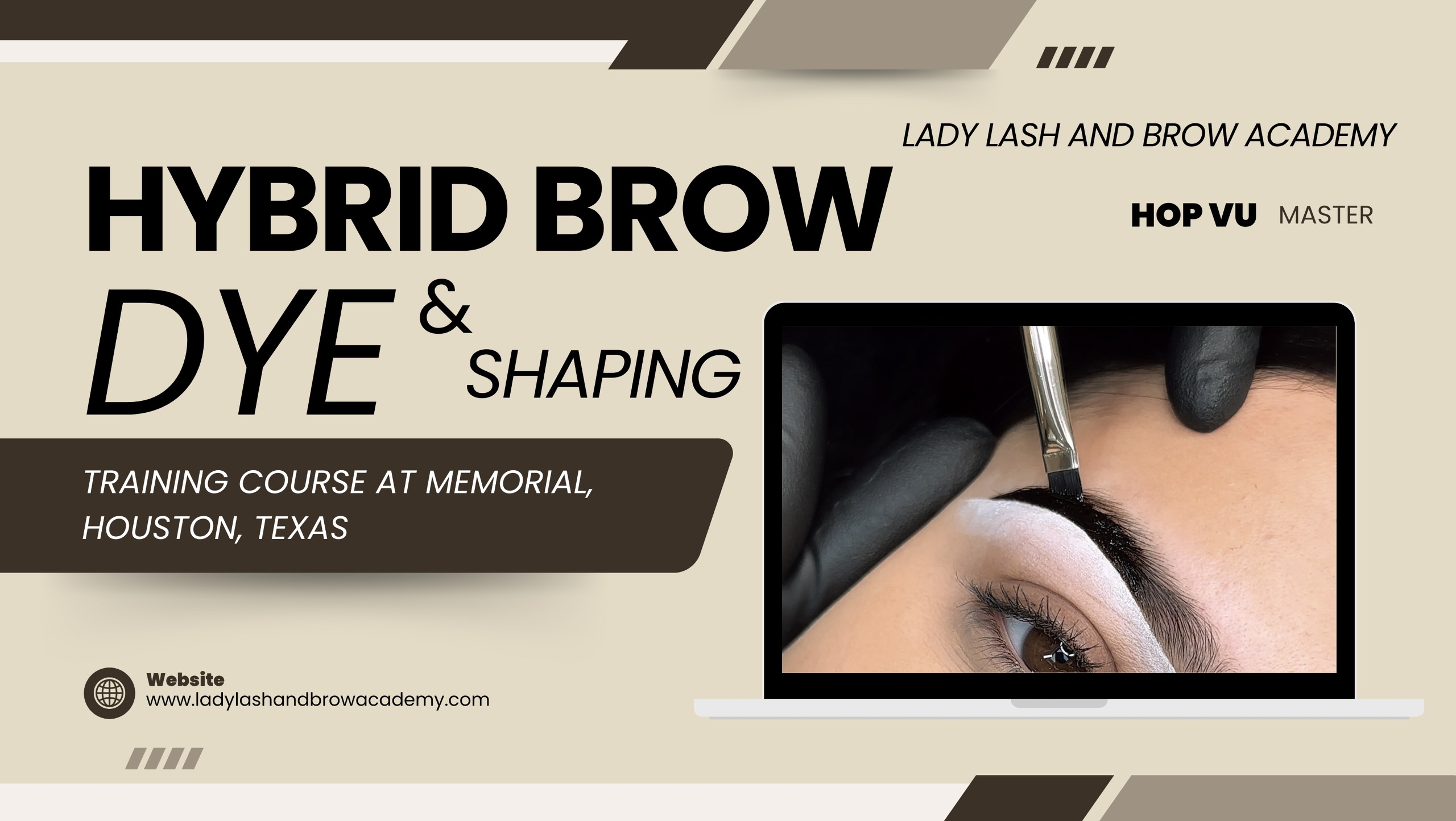 Hybrid Brow Dyes & Shaping - Class