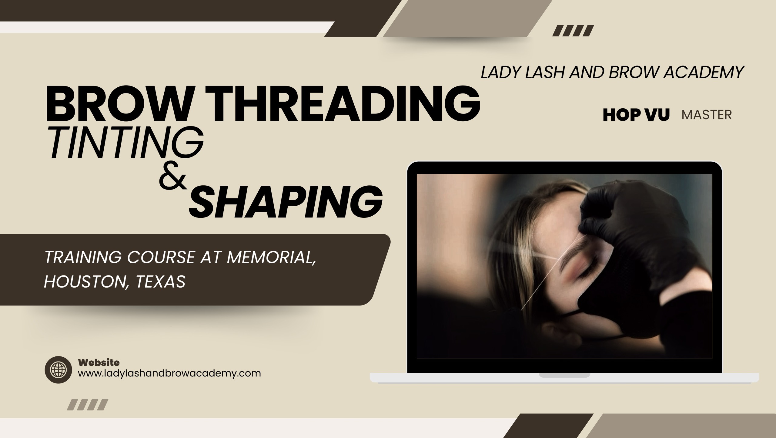 Brow Threading , Tinting & Shaping Class