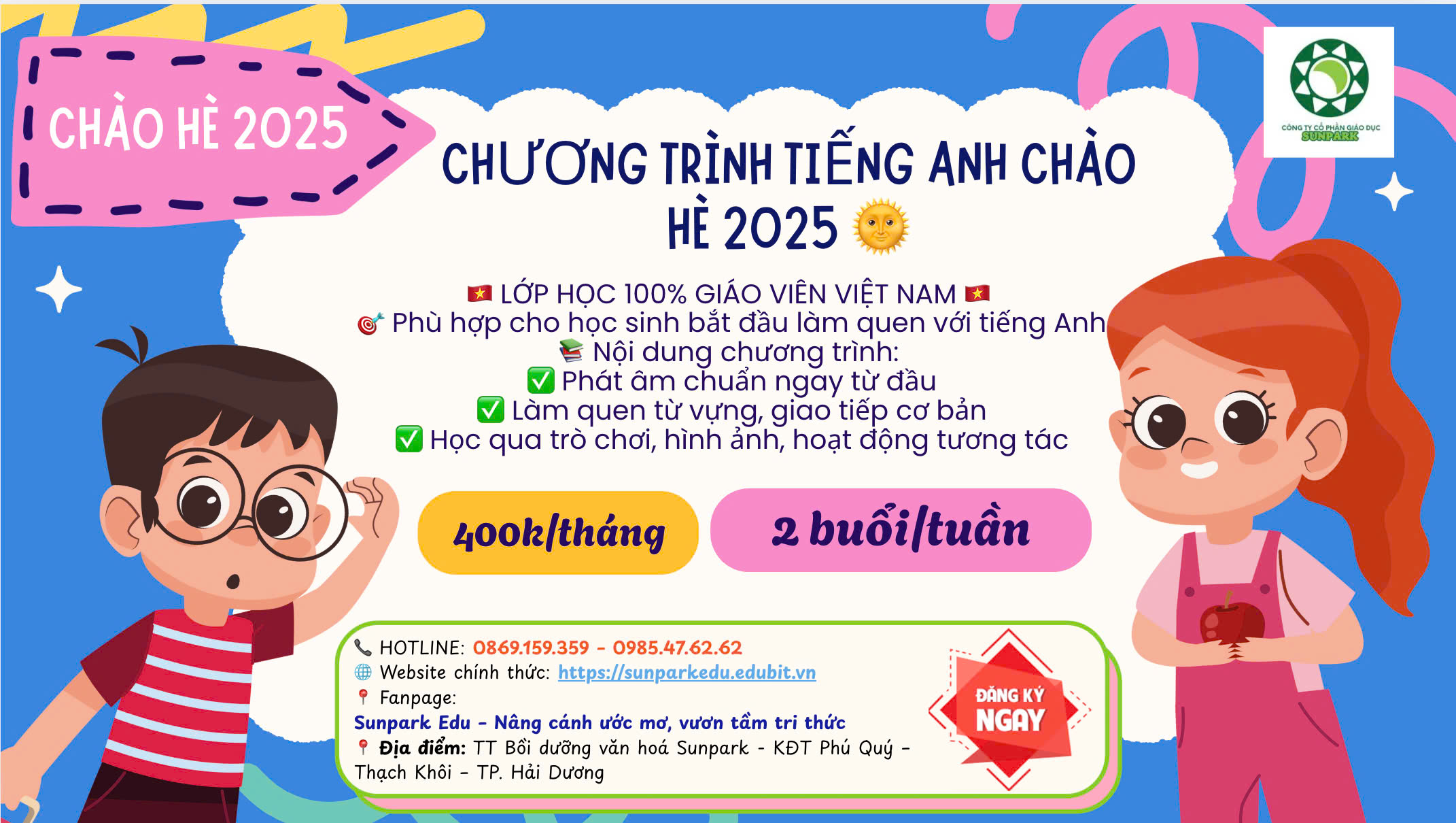 Chỉ 400k/tháng - khởi đầu hành trình chinh phục tiếng Anh