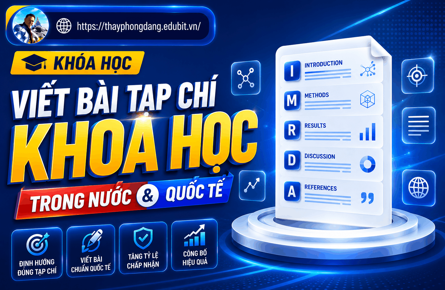 KHOÁ VIẾT BÀI TẠP CHÍ KHOA HỌC TRONG NƯỚC VÀ QUỐC TẾ