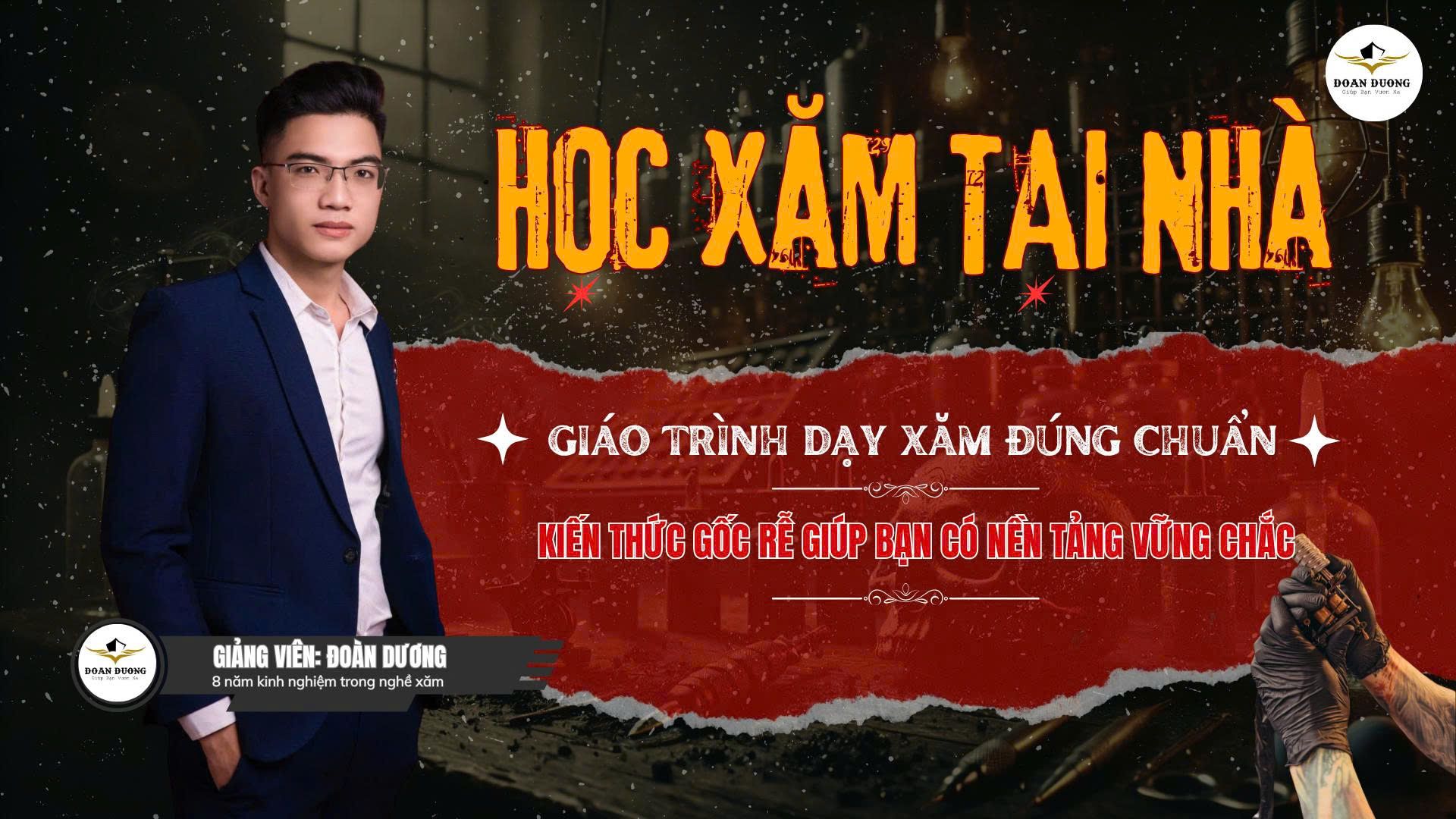 KHÓA HỌC XĂM TẠI NHÀ