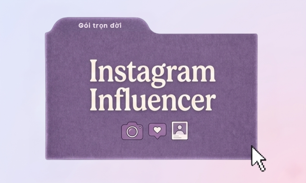 (Pre-order) Instagram influencer - Lifetime