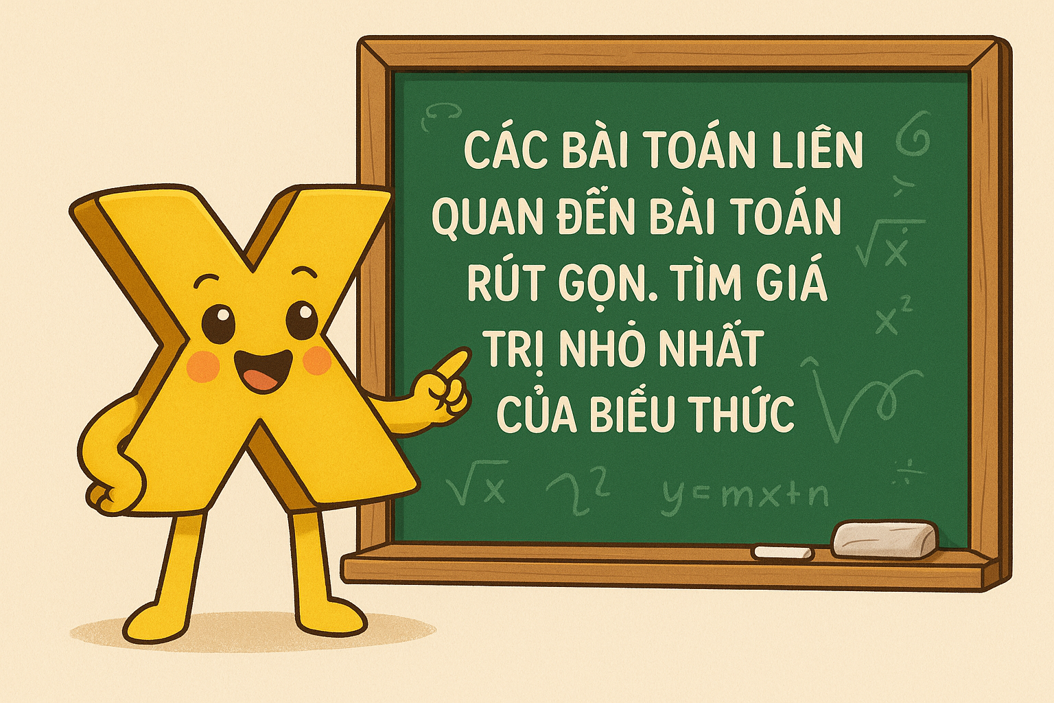 Chương III. Chuyên đề: Các bài toán liên quan đến bài toán rút gọn.Tìm giá trị nhỏ nhất của biểu thức - 9 bài học