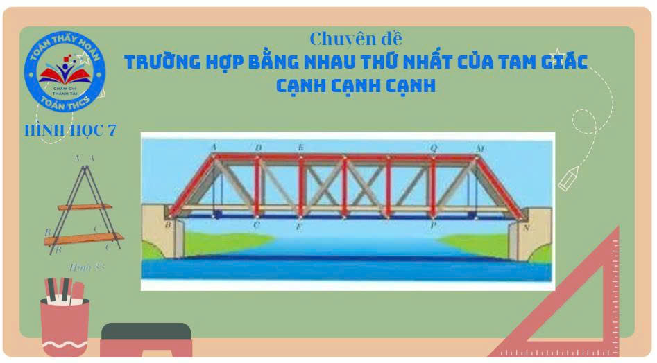 Trường hợp bằng nhau thứ nhất của tam giác cạnh-cạnh-cạnh