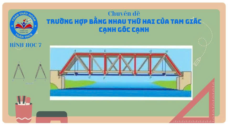 Trường hợp bằng nhau thứ hai của tam giác cạnh-góc-cạnh 