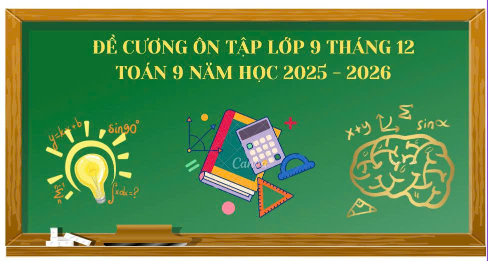 Đề cương ôn tập khảo sát tháng 12 - Lớp 9