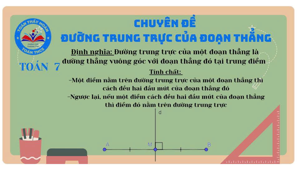 Chuyên đề: Đường trung trực của đoạn thẳng