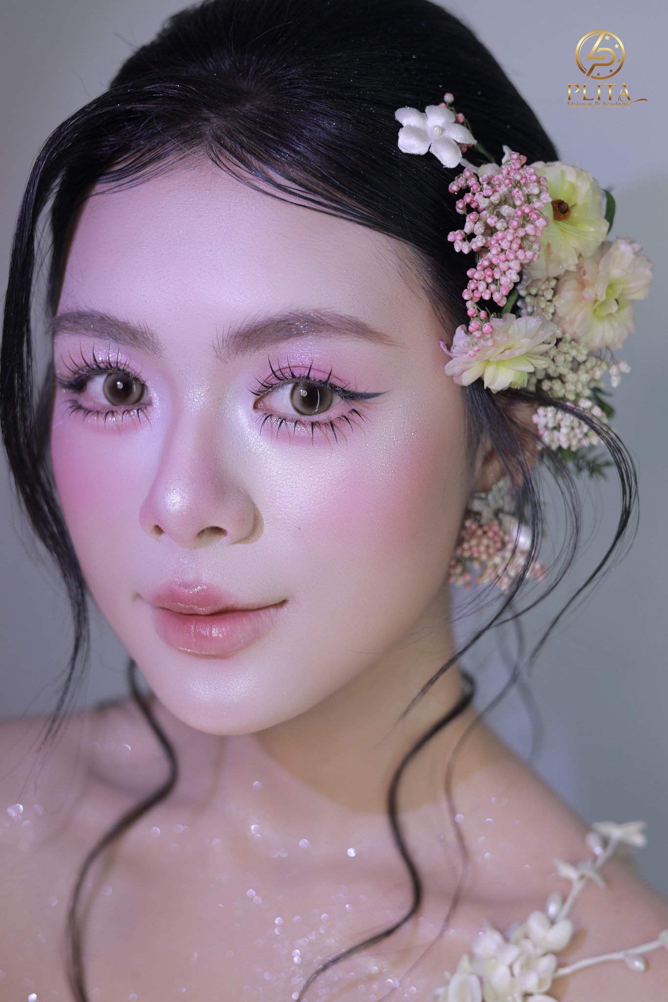 Makeup Chụp Hình Tết Tone Hồng Đào