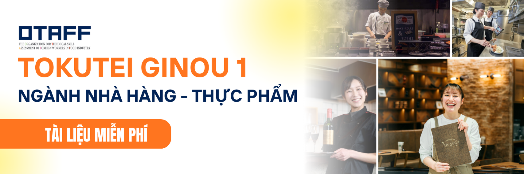 TÀI LIỆU MIỄN PHÍ TOKUTEI 1 NGÀNH NHÀ HÀNG THỰC PHẨM